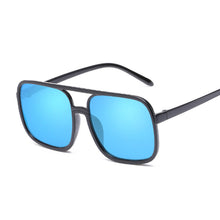 Load image into Gallery viewer, Black Square Oversized Sunglasses Women Big Frame Pink Sun Glasses Female Mirror Oculos Unisex Gradient Hip Hop Shades