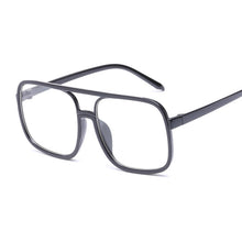 Load image into Gallery viewer, Black Square Oversized Sunglasses Women Big Frame Pink Sun Glasses Female Mirror Oculos Unisex Gradient Hip Hop Shades