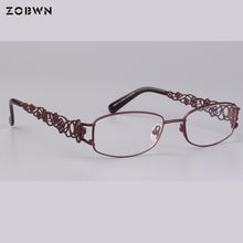 Load image into Gallery viewer, Black red Eyewear for Prescription Eyeglasses Women Myopia full rim Glasses Frame Men montures de lunette Silicone stipule