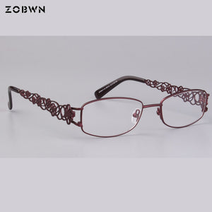 Black red Eyewear for Prescription Eyeglasses Women Myopia full rim Glasses Frame Men montures de lunette Silicone stipule