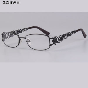 Black red Eyewear for Prescription Eyeglasses Women Myopia full rim Glasses Frame Men montures de lunette Silicone stipule