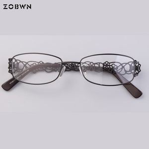 Black red Eyewear for Prescription Eyeglasses Women Myopia full rim Glasses Frame Men montures de lunette Silicone stipule