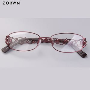 Black red Eyewear for Prescription Eyeglasses Women Myopia full rim Glasses Frame Men montures de lunette Silicone stipule