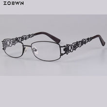 Load image into Gallery viewer, Black red Eyewear for Prescription Eyeglasses Women Myopia full rim Glasses Frame Men montures de lunette Silicone stipule