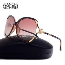Load image into Gallery viewer, Blanche Michelle 2022 Women Sunglasses Polarized UV400 Brand Designer High Quality Gradient Sun Glasses Female oculos With Box