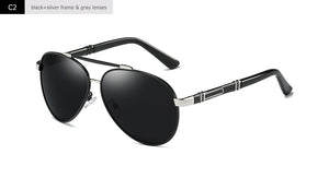 Blanche Michelle Pilot Polarized Sunglasses Men 2023 Brand Mirror Sun Glasses Driving UV400 Alloy Gafas De Sol Oculos With Box