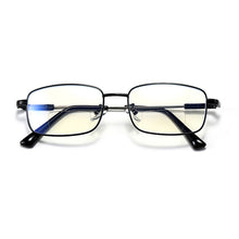 Load image into Gallery viewer, Blue Light Bifocal Spectacle Metal Reading Glasses Far Sight Spectacles Hyperopia Diopter Eyewear Presbyopia Eyeglasses