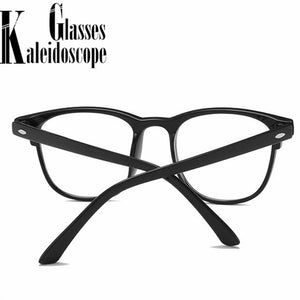 Blue Light Blocking Computer Glasses Frame Women Men Optical  Prescription Spectacle frames Transparent Green Fake Eyeglasses