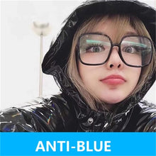 Load image into Gallery viewer, Blue Light Blocking Glasses 2023 Women Oversized Eyeglasses Anti Blue Light Computer Glasses Men Safety Eyewear Spectacle