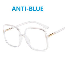 Load image into Gallery viewer, Blue Light Blocking Glasses 2023 Women Oversized Eyeglasses Anti Blue Light Computer Glasses Men Safety Eyewear Spectacle