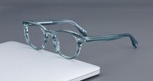 Load image into Gallery viewer, Blue Light Blocking Glasses Cary Grant Patchwork Acetate Eyeglass Frames Mens Brand Designer Prescription Glasses Women Oliver