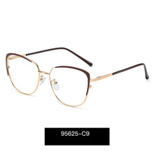 Load image into Gallery viewer, Blue Light Blocking Glasses Frame Optical Prescription Eyewear Full Rim UV400 Anti-Reflective Coating Woman Female Spectacles