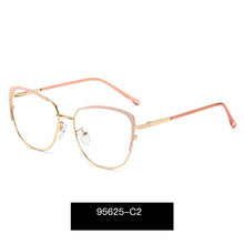 Load image into Gallery viewer, Blue Light Blocking Glasses Frame Optical Prescription Eyewear Full Rim UV400 Anti-Reflective Coating Woman Female Spectacles