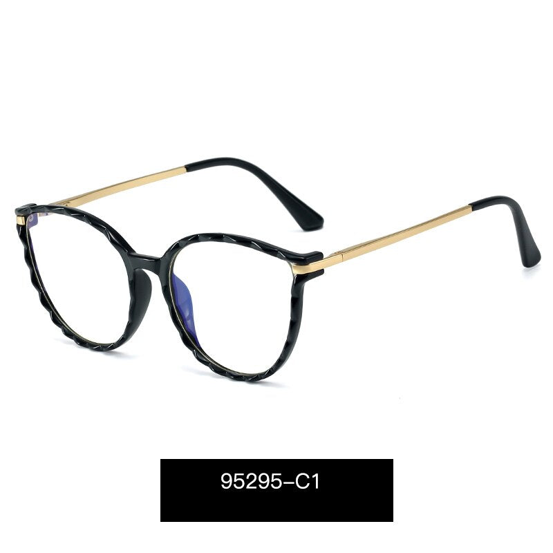 Blue Light Blocking Glasses Frame Optical UV400 Prescription Eyewear Women Anit-Blue Ray Spectacles Eyeglasses Style
