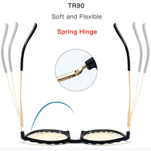 Load image into Gallery viewer, Blue Light Blocking Glasses Frame Optical UV400 Prescription Eyewear Women Anit-Blue Ray Spectacles Eyeglasses Style