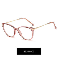 Load image into Gallery viewer, Blue Light Blocking Glasses Frame Prescription Women Stylish Frame Optical Full Rim Plastic UV400 Spectacles Female Eyewear