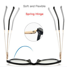 Load image into Gallery viewer, Blue Light Blocking Glasses Frame Prescription Women Stylish Frame Optical Full Rim Plastic UV400 Spectacles Female Eyewear
