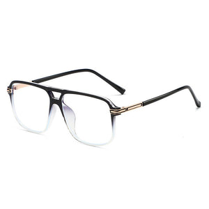 Blue Light Blocking Glasses Frame for Men and Women Optical Glasses Full Rim Aviator Stylish Prescription Spectacles Pilot Frame