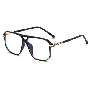 Blue Light Blocking Glasses Frame for Men and Women Optical Glasses Full Rim Aviator Stylish Prescription Spectacles Pilot Frame