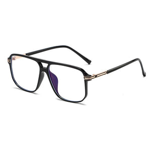 Blue Light Blocking Glasses Frame for Men and Women Optical Glasses Full Rim Aviator Stylish Prescription Spectacles Pilot Frame