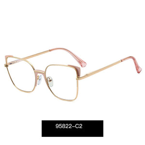 Blue Light Blocking Glasses Frame for Women Eyewear Prescription Eyeglasses Female Optical Spectacles Prescription Frame UV400
