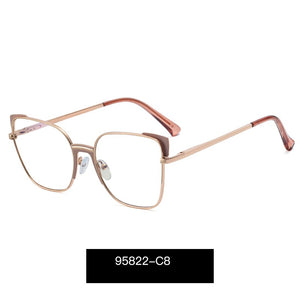 Blue Light Blocking Glasses Frame for Women Eyewear Prescription Eyeglasses Female Optical Spectacles Prescription Frame UV400