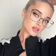 Load image into Gallery viewer, Blue Light Blocking Glasses Frame for Women Eyewear Prescription Eyeglasses Female Optical Spectacles Prescription Frame UV400