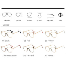 Load image into Gallery viewer, Blue Light Blocking Glasses Frame for Women Eyewear Prescription Eyeglasses Female Optical Spectacles Prescription Frame UV400