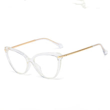 Load image into Gallery viewer, Blue Light Blocking Glasses Women Computer Glass High Quality Transparent Cat Eye Eyeglasses Frame Men Optical Glasse Frame