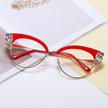 Load image into Gallery viewer, Blue Light Blocking Glasses Women Retro Cat Eye Optical Frames Men Prescription Reading Glasses Clear Lens Spectale Eyeglasses