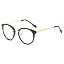 Load image into Gallery viewer, Blue Light Blocking Glasses for Women Round Metal Frame Bluelight Glasses Radiation Ccomputer Gaming Glasses