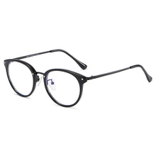 Load image into Gallery viewer, Blue Light Blocking Glasses for Women Round Metal Frame Bluelight Glasses Radiation Ccomputer Gaming Glasses