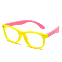 Load image into Gallery viewer, Blue Light Blocking Kids Glasses Optical Frame Children Boy Girls Square Computer Transparent Anti Reflective Eyeglasses UV400