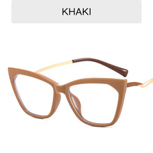 Load image into Gallery viewer, Blue Light Blocking Ladies Glasses 2023 Oversized Frame Leopard Print UV400 Prescription Glasses