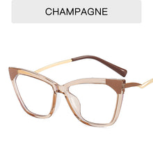 Load image into Gallery viewer, Blue Light Blocking Ladies Glasses 2023 Oversized Frame Leopard Print UV400 Prescription Glasses