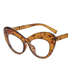 Load image into Gallery viewer, Blue Light Blocking Ladies Glasses  Oversized Frame Thick Frame Ladies  Designer Glasses Butterfly Design Prescription Gla