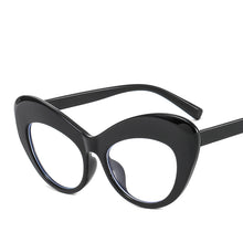 Load image into Gallery viewer, Blue Light Blocking Ladies Glasses  Oversized Frame Thick Frame Ladies  Designer Glasses Butterfly Design Prescription Gla