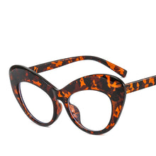 Load image into Gallery viewer, Blue Light Blocking Ladies Glasses  Oversized Frame Thick Frame Ladies  Designer Glasses Butterfly Design Prescription Gla