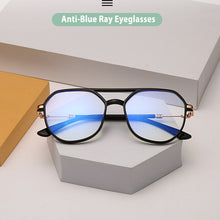 Load image into Gallery viewer, Blue Light Blocking Optical Frame for Men and Women Oversize Big Frame Eyeglasses Frame Prescription Rx-able Spectacles Myopia