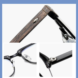Blue Light Blocking Square Computer Glasses Photochromic Chameleon Sunglasses Anti Blue Ray Outdoor ProtectionSemi Rimless