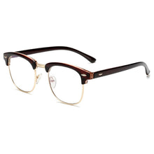Load image into Gallery viewer, Blue Light Blocking Square Computer Glasses Photochromic Chameleon Sunglasses Anti Blue Ray Outdoor ProtectionSemi Rimless