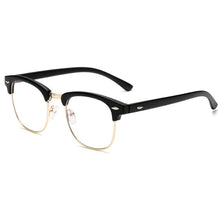Load image into Gallery viewer, Blue Light Blocking Square Computer Glasses Photochromic Chameleon Sunglasses Anti Blue Ray Outdoor ProtectionSemi Rimless
