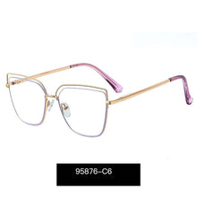Load image into Gallery viewer, Blue Light Blocking Women Glasses Frame Optical Full Rim Alloy Female Eyewear UV400 Spectacles Woman Eyeglasses New