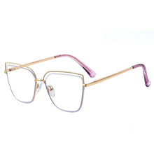 Load image into Gallery viewer, Blue Light Blocking Women Glasses Frame Optical Full Rim Alloy Female Eyewear UV400 Spectacles Woman Eyeglasses New