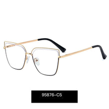 Load image into Gallery viewer, Blue Light Blocking Women Glasses Frame Optical Full Rim Alloy Female Eyewear UV400 Spectacles Woman Eyeglasses New