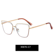 Load image into Gallery viewer, Blue Light Blocking Women Glasses Frame Optical Full Rim Alloy Female Eyewear UV400 Spectacles Woman Eyeglasses New