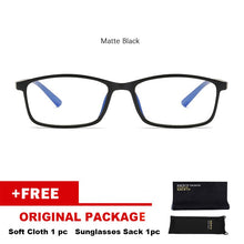 Load image into Gallery viewer, Blue Light Filter Computer Glasses TR90 For Blocking UV Anti Eye Eyestrain Transition Photochromic Gaming Glasses Women Men