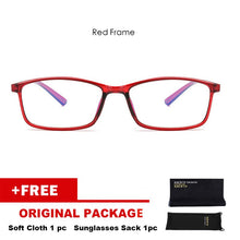 Load image into Gallery viewer, Blue Light Filter Computer Glasses TR90 For Blocking UV Anti Eye Eyestrain Transition Photochromic Gaming Glasses Women Men