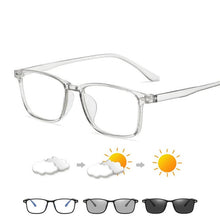 Load image into Gallery viewer, Blue Light Filter Computer Glasses TR90 For Blocking UV Anti Eye Eyestrain Transition Photochromic Gaming Glasses Women Men