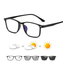 Load image into Gallery viewer, Blue Light Filter Computer Glasses TR90 For Blocking UV Anti Eye Eyestrain Transition Photochromic Gaming Glasses Women Men